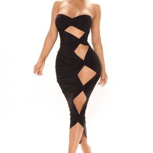 Going Crazy For You Midi Dress